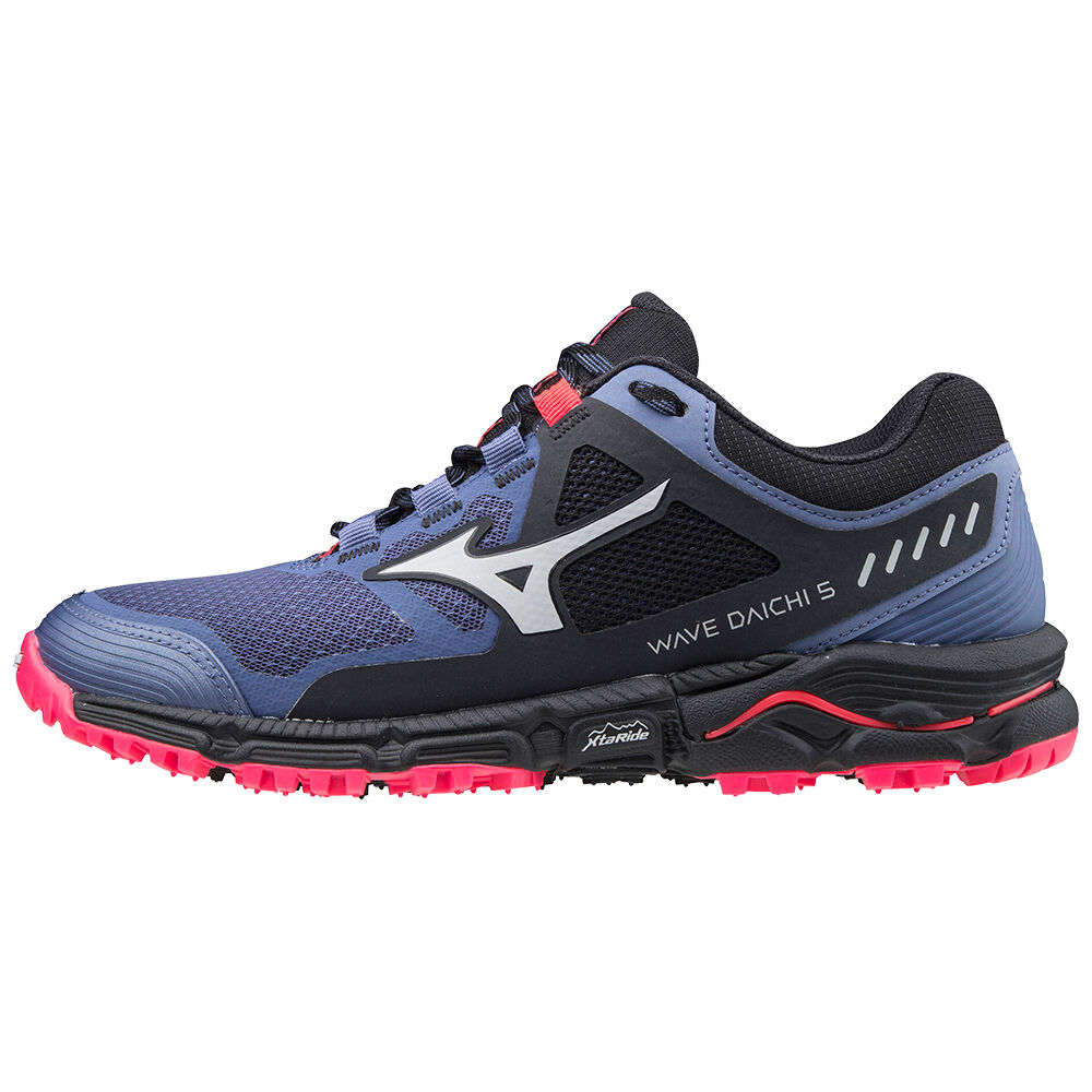 Scarpe Da Trail Running Mizuno Wave Daichi 5 Donna - Blu/Nere - 94167-RZHL